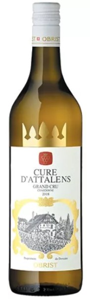Cure d'Attalens AOC Chardonne Obrist