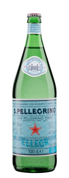 San Pellegrino mit Kohlensäure 1L (H12)