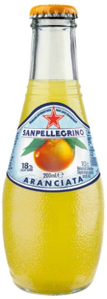 San Pellegrino Aranciata Dolce 6x4 EW Glas