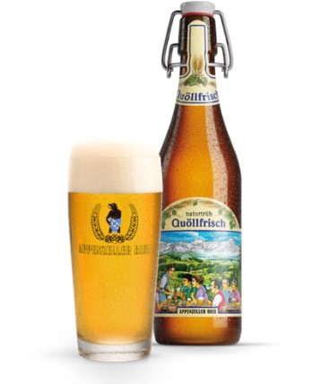 Appenzeller Quöllfrisch naturtrüb Bügel 5dl (H15)