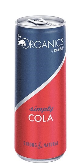 Red Bull Organics Simply Cola 25cl (K24) Dosen