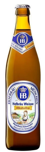 HB Hofbräu Münchner Weissbier alkoholfrei 5dl (H20)