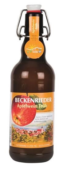Beckenrieder Apfelwein trüb 49cl (H15) Bügel