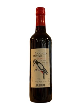 Merlot del Ticino DOC il Picchio Rosso Matasci