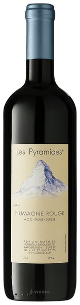 Humagne Rouge de Valais AOC Les Pyramides A. Mathier 