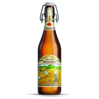 Appenzeller Weizenbier alkoholfrei naturtrüb 5dl (H20)