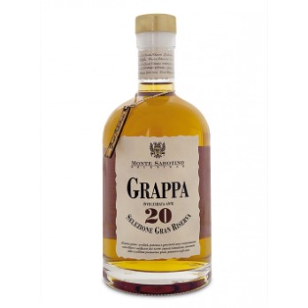 Monte Sabotino Grappa Stravecchia Barricata Zanin 20 Jahre