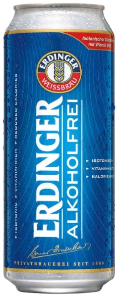 Erdinger Weissbier Alkoholfrei Dosen