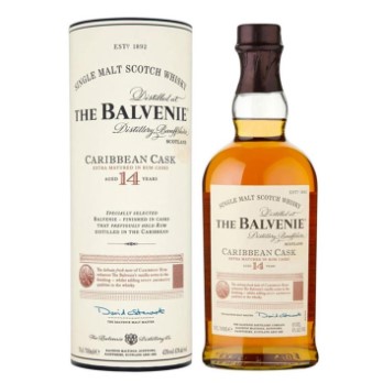 The Balvenie 14 yrs old Caribbean Cask
Ingle Malt Scotch Whisky