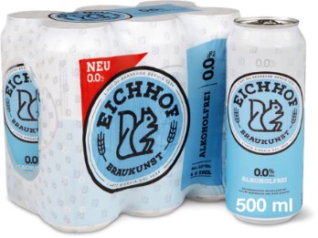 Eichhof 0.0% 5dl (K4x6) Dosen