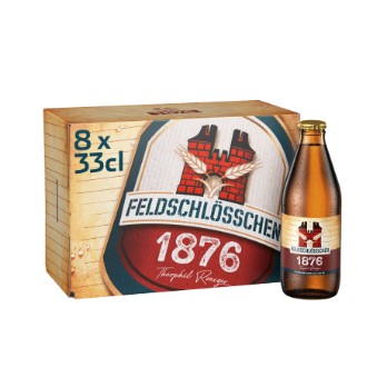 Feldschlösschen 1876 Bügel 33cl (H20)