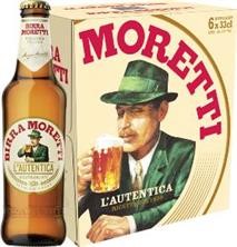 Moretti Birra 33cl L'Autentica (K4x6) EW Glas