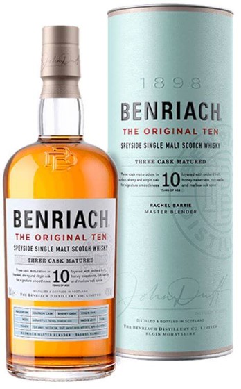 BenRiach 10 years The Original Single Malt Scotch Whisky