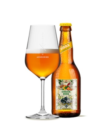 Appenzeller Ginger Beer 33cl (K4x6) Alkoholfrei EW Glas