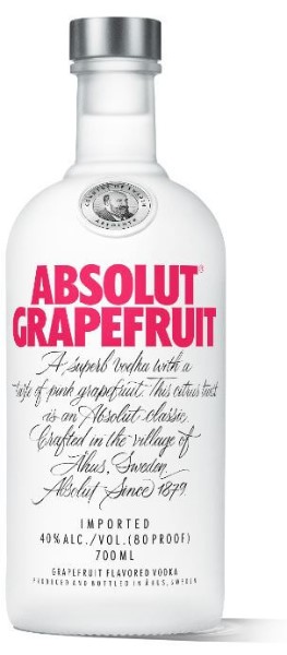 Absolut Vodka Grapefruit