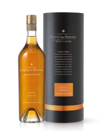 Bocchino Grappa di Moscato Sauternes Cask Finish