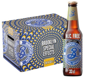 Brooklyn Special Effect Hoppy Lager Alkoholfrei 33cl (K6x4) EW Glas
