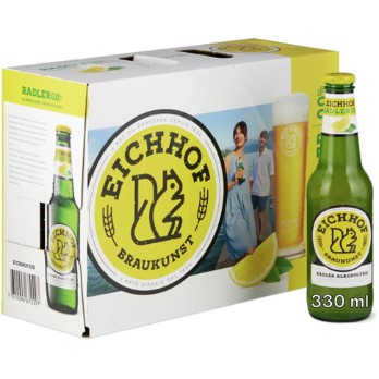Eichhof Radler 0.0% 33cl (K10) EW Glas