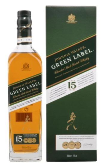 J. Walker Green Label Blended Malt Scotch Whisky