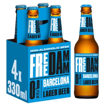 Free Damm 0.0% 33cl (K24) EW Glas