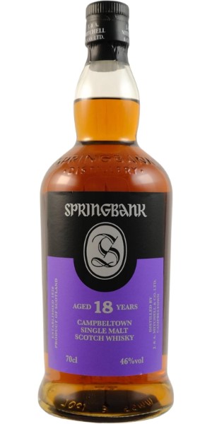 Springbank 18 Years Single Malt Scotch Whisky
