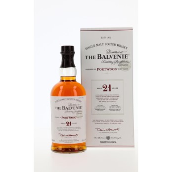 The Balvenie 21 Years Port Wood Single Malt Whisky 