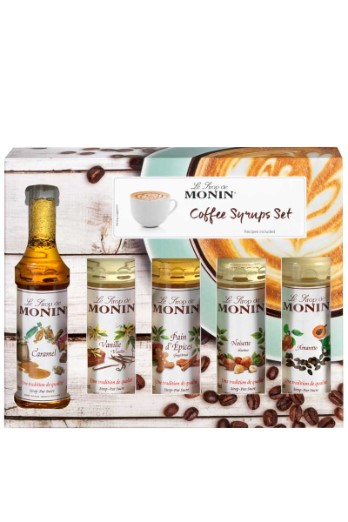 Monin Sirup Coffee Set 5x5cl
