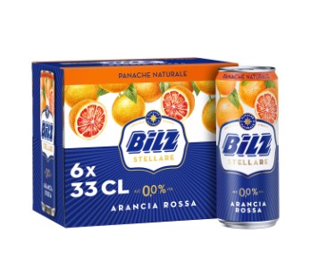 Bilz Stellare Arancia Rossa 0.0% 33cl (K4x6) Dosen