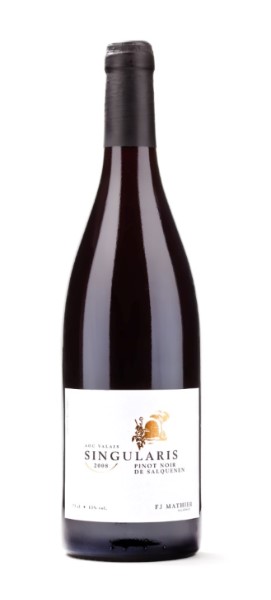Pinot Noir de Salquenen AOC Singularis F. J. Mathier