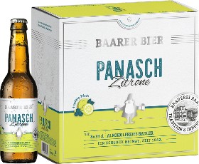 Baarer Panasch Zitrone alkoholfrei 33cl (K8) EW Glas