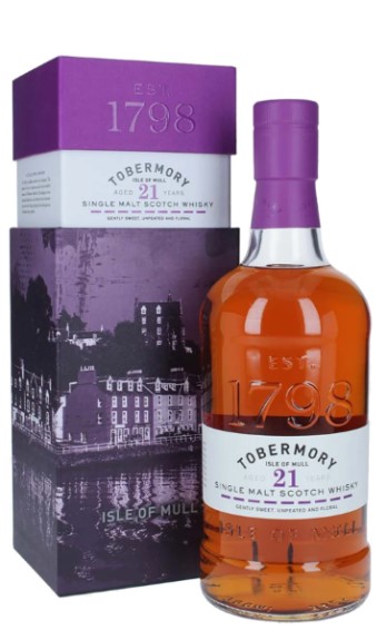 Tobermory 21 Years Scotch Single Malt Whisky