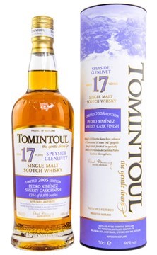 Tomintoul 17 Years PX Sherry Single Malt Scotch Whisky