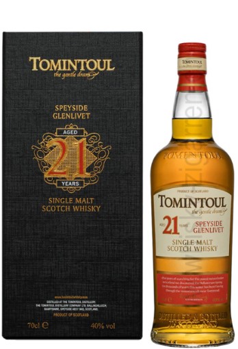 Tomintoul 21 Years Single Malt Scotch Whisky