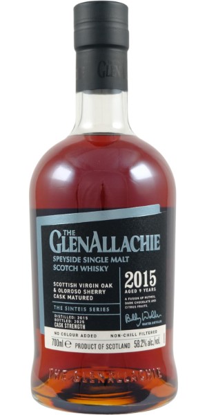 GlenAllachie Speyside Single Malt The Sinteis Series Part 2 - 2015 Scottish Virgin Oak & Oloroso Sherry Cask Matured