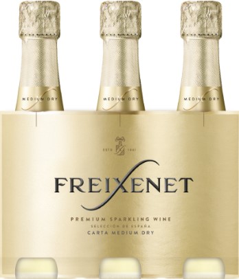 Cava DO Carta Medium dry Freixenet Triopack