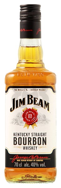 Jim Beam White Label Kentucky Straight Bourbon Whiskey