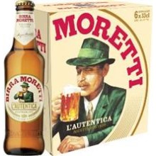 Moretti Birra 33cl L'Autentica (K4x6) EW Glas